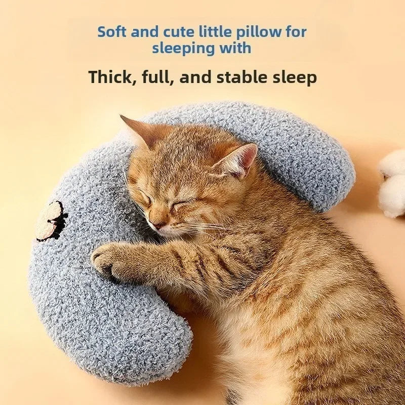 Cozy Elephant-Shaped Pet Pillow for Cats and Dogs - Soft Plush with Thick Filling for Ultimate Comfort and Deep Sleep