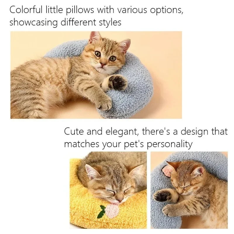 Cozy Elephant-Shaped Pet Pillow for Cats and Dogs - Soft Plush with Thick Filling for Ultimate Comfort and Deep Sleep