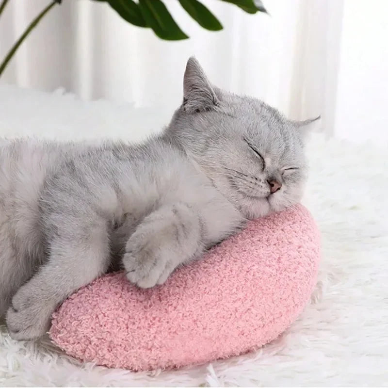 Cozy Elephant-Shaped Pet Pillow for Cats and Dogs - Soft Plush with Thick Filling for Ultimate Comfort and Deep Sleep